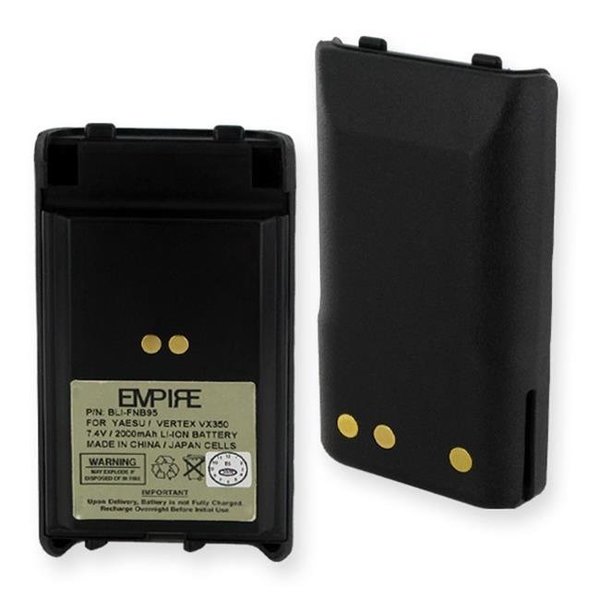 Empire Empire BLI-FNB95 Yaesu & Vertex VX350 Li-ion 2.0 Ah Battery - 14.8 watt BLI-FNB95